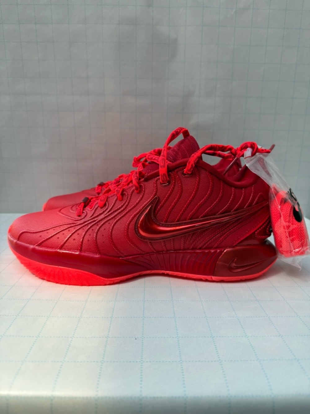 Nike - LeBron 21 “James Gang” Red Basketball Shoes - Size 9.5 - Brand New